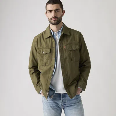 Levi's Chore Coat In Green
