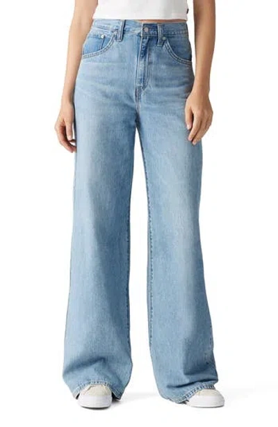Levi's® Cinch Baggy Wide Leg Jeans In Invested Indigo