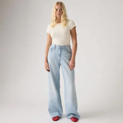 Levi's Cinch Wide-leg Women's Jeans 33x31 In Blue