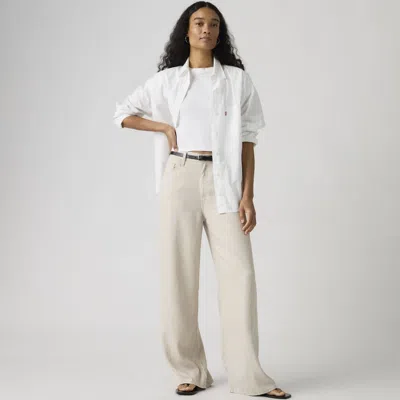 Levi's Cinch Wide Leg Jeans In Gray