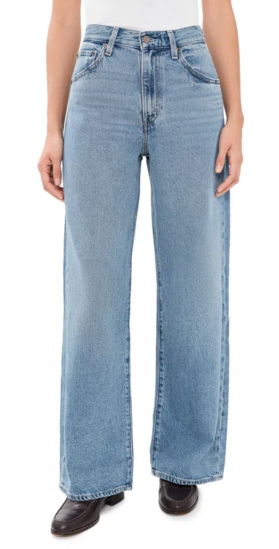 Levi's Cinch Wide Leg Jeans Losing My Mind In Blue