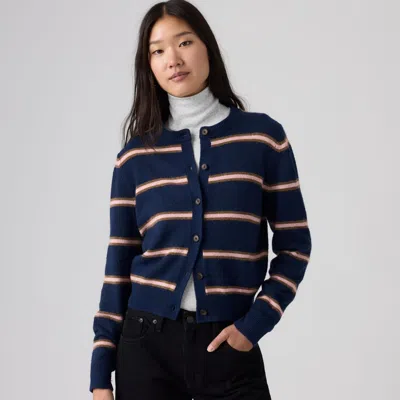 Levi's Claire Cardigan In Blue