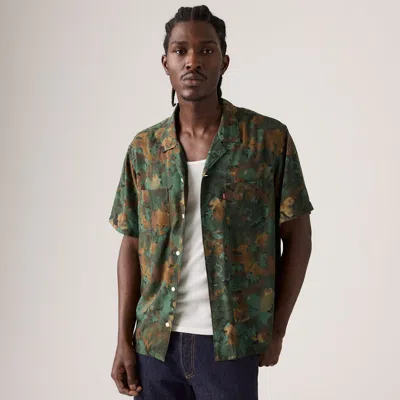 Levi's Classic Camp Shirt In Green