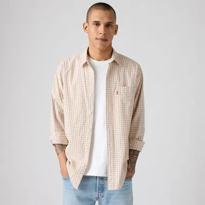Levi's Classic One Pocket Standard Fit Shirt In Neutral