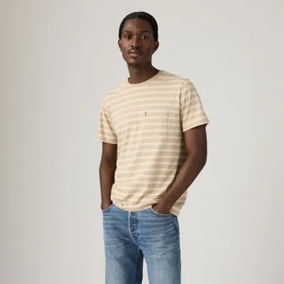 Levi's Classic Pocket T-shirt In Neutral