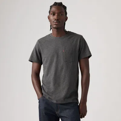 Levi's Classic Pocket T-shirt In Gray