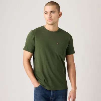 Levi's Classic Pocket T-shirt In Green