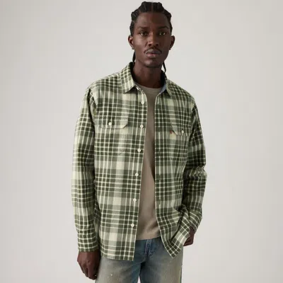 Levi's Classic Relaxed Worker In Green