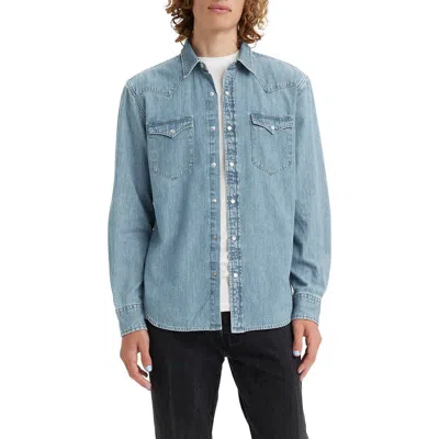 Levi's® Classic Snap-up Western Shirt In Brown