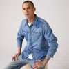 Levi's Classic Standard Fit Western Shirt Chambray In Blue