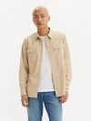 Levi's Classic Western Long Sleeve Snap Shirt In Safari In Safari