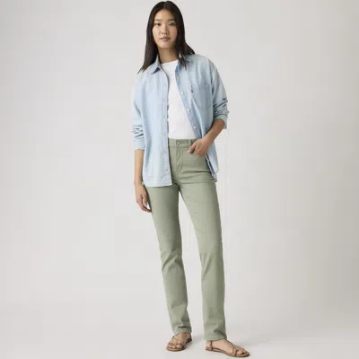 Levi's Classic Straight Women's Jeans 2m In Green