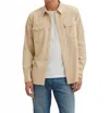 Levi's Classic Western Long Sleeve Snap Shirt In Safari In Brown