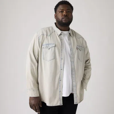 Levi's Classic Western Shirt Chambray (big) In White