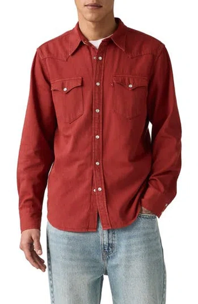 Levi's® Classic Western Standard Button-up Shirt In Red