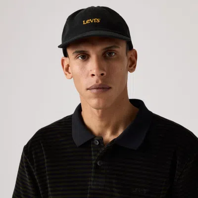 Levi's Club Logo Cap In Black