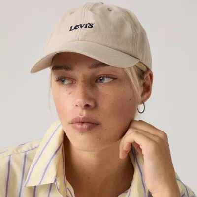 Levi's Club Logo Cap In Gray