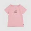 Levi's Levis Color Block Raglan Top Little Girls 4-6x 6x In Pink