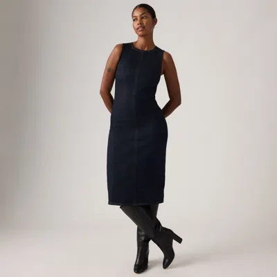Levi's Column Dress In Blue