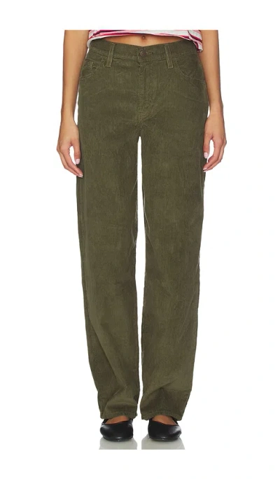 Levi's Corduroy Baggy Dad In Green