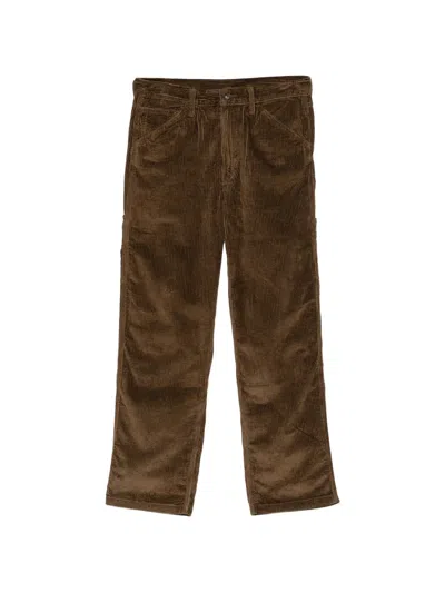 Levi's Corduroy Carpenter Trousers In Brown