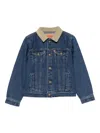 Levi's Corduroy-collar Denim Jacket In Blue