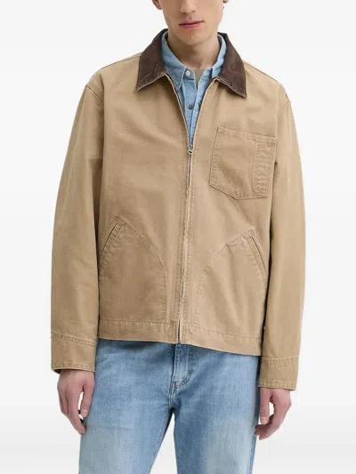 LEVI'S CORDUROY-COLLAR JACKET