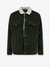 Levi's Corduroy & Faux Shearling Depot Jacket In Green