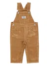 Levi's Corduroy Salopette In Brown