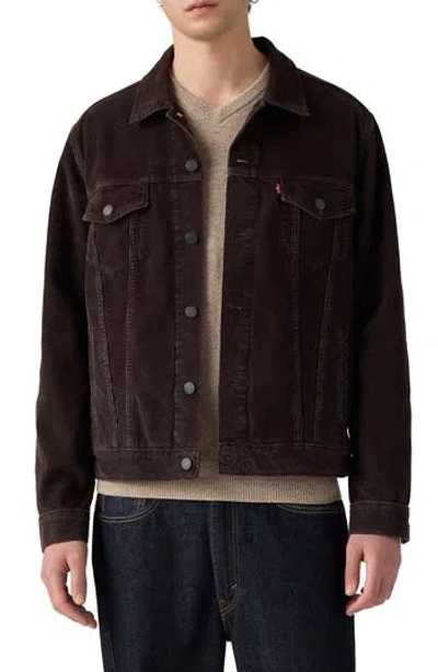 Levi's® Corduroy Trucker Jacket In Brown