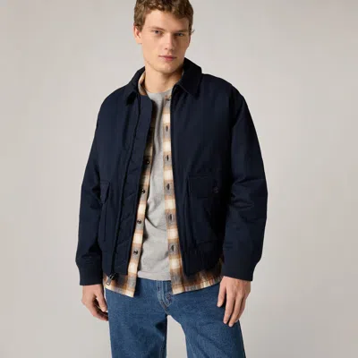 Levi's Cortland Canvas Jacket In Blue