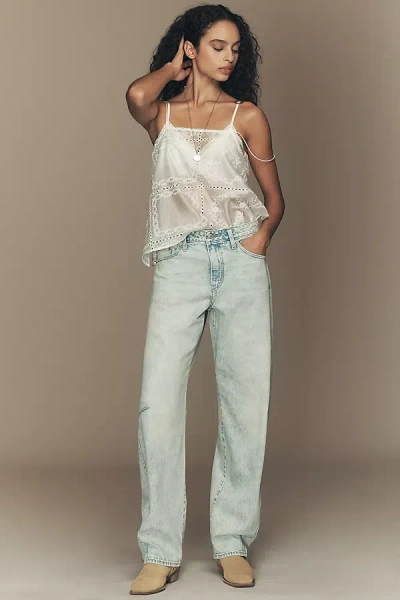 Levi's Cotton Baggy Dad High-rise Barrel Jeans In White