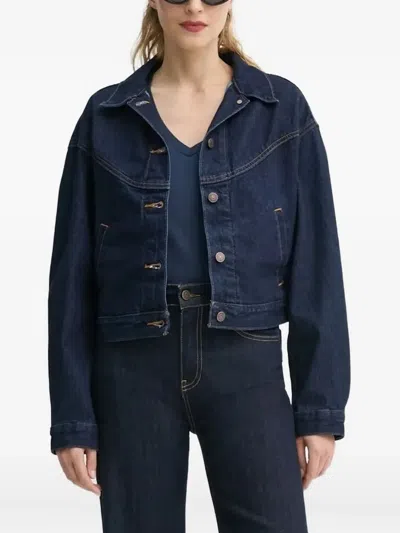 Levi's Cotton Denim Jacket In Blue