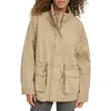 Levi's® Cotton Hooded Jacket In Safari