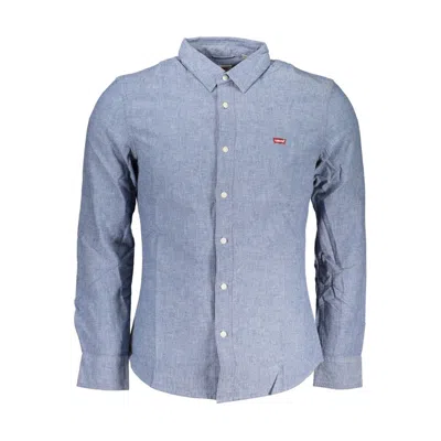 Levi's Cotton Men's Shirt In Blue