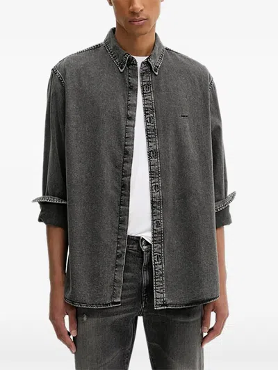 Levi's Cotton Shirt In Gray