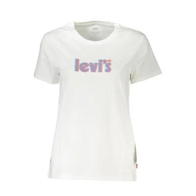 Levi's Cotton Tops & Women's T-shirt In White