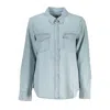 Levi's Cotton Women's Shirt In Blue