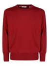 Levi's Crew-neck Cotton Sweater In Red