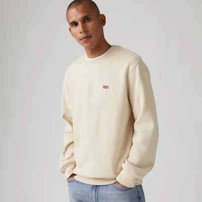 Levi's Crewneck Sweatshirt In Gold