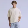 Levi's Cropped Polo In White