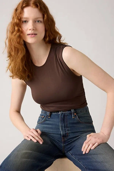 Levi's Crystal Ruched Top