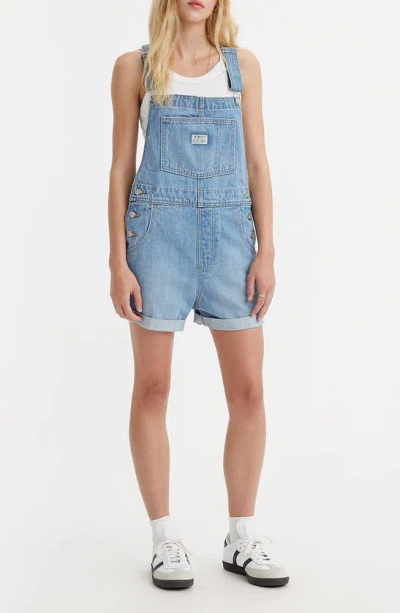 Levi's® Cuffed Hem Denim Shortalls In In The Field