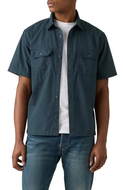 Levi's® Dalton Short Sleeve Shirt In Blue