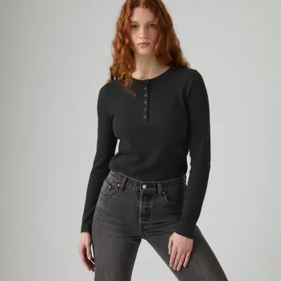 Levi's Dana Henley In Multi