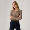 Levi's Dana Henley In Multi