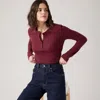 Levi's Dana Henley In Multi