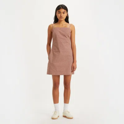 Levi's Danny Dress In Brown