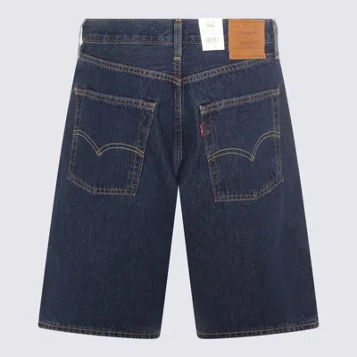 Levi's Dark Blue Cotton 478 Shorts