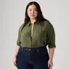 Levi's Darlene Shirt (plus Size) In Green